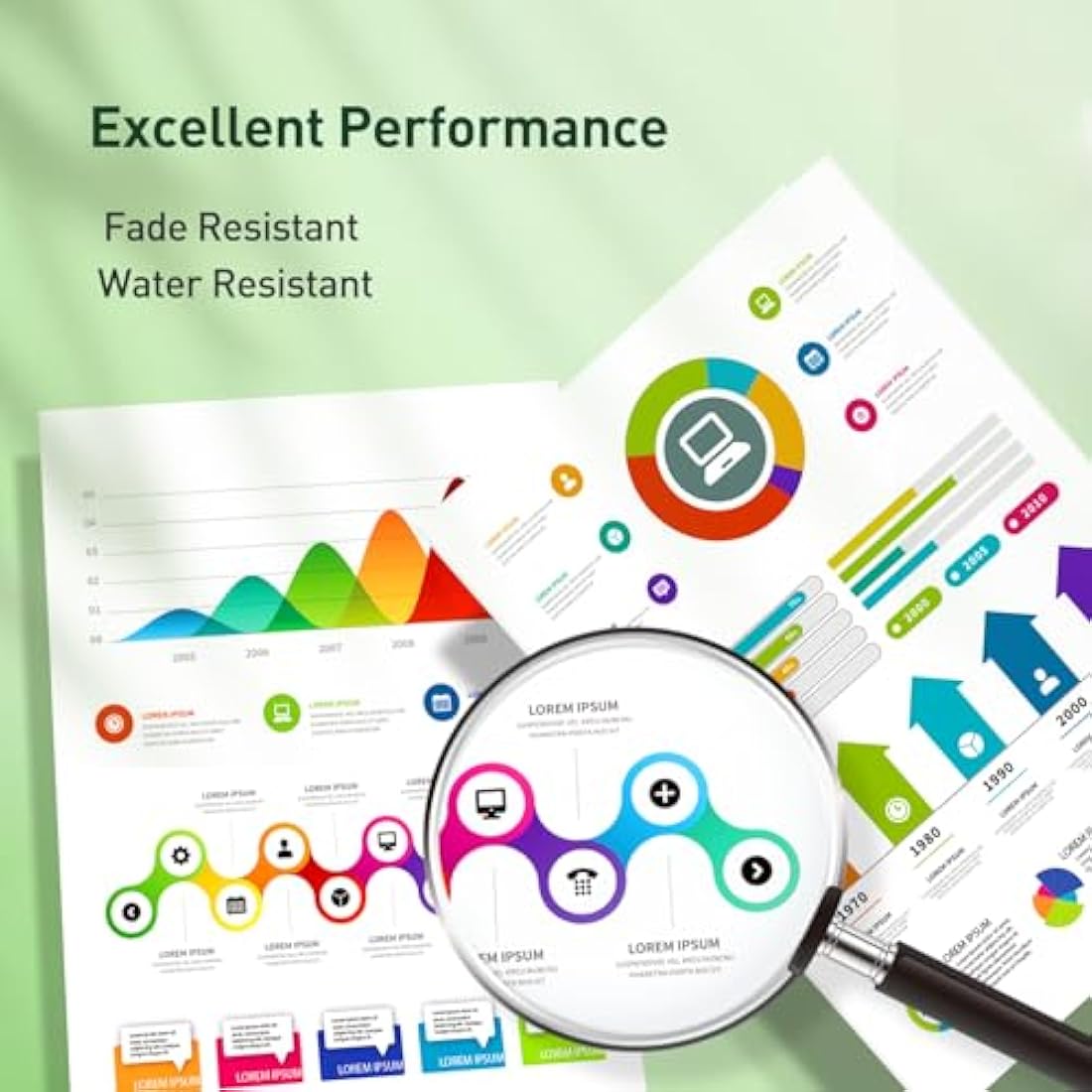 KINGJET LC3219XL Ink Cartridges, for Brother LC3217 Ink Cartridges LC3219XL Multipack, for MFC-J5730DW MFC-J6930DW MFC-J5330DW MFC-J5335DW MFC-J5930DW MFC-J6530DW MFC-J6935DW, 12 Pack