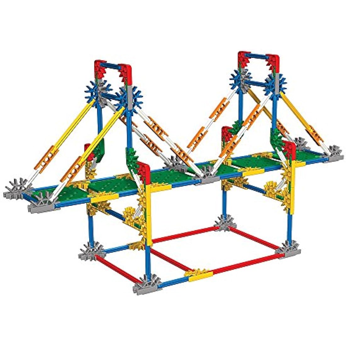 K'NEX STEAM Education | Intro to Simple Machines: Bridges | Educational Toys for Kids, STEM Learning Kit, Engineering Construction for Kids Ages 8+ | Basic Fun 78640