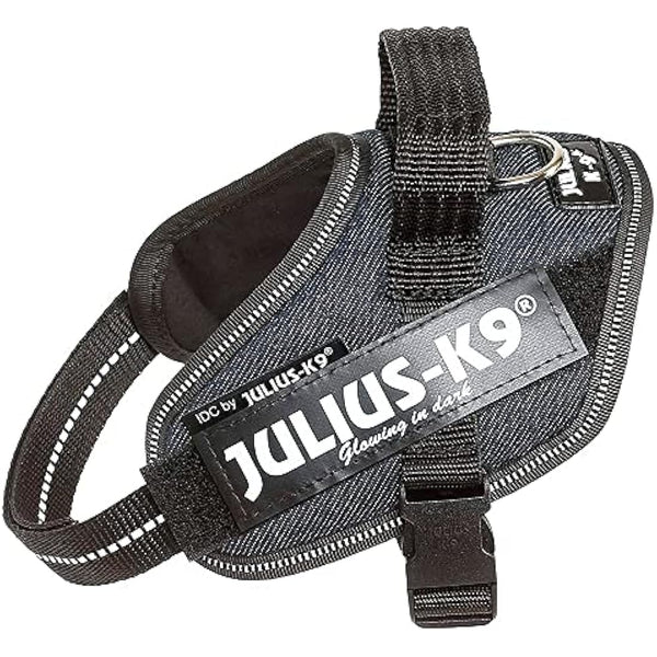 IDC Powerharness, Size: XS/Mini-Mini, Denim