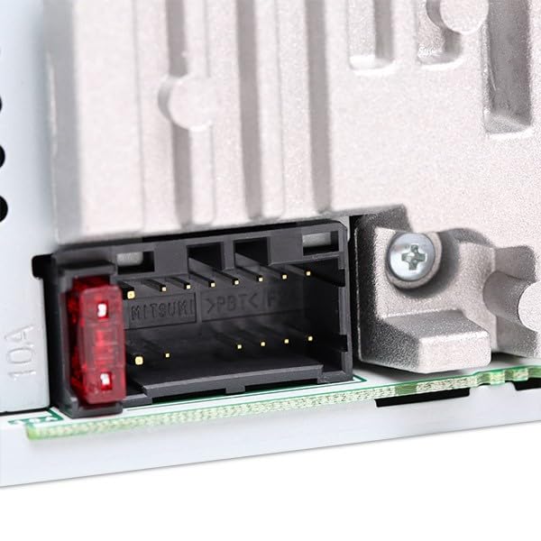 Pioneer MVH-S320BT 1-DIN receiver with Bluetooth, Red illumination, USB, Spotify, Pioneer Smart Sync App and compatible with Android devices.