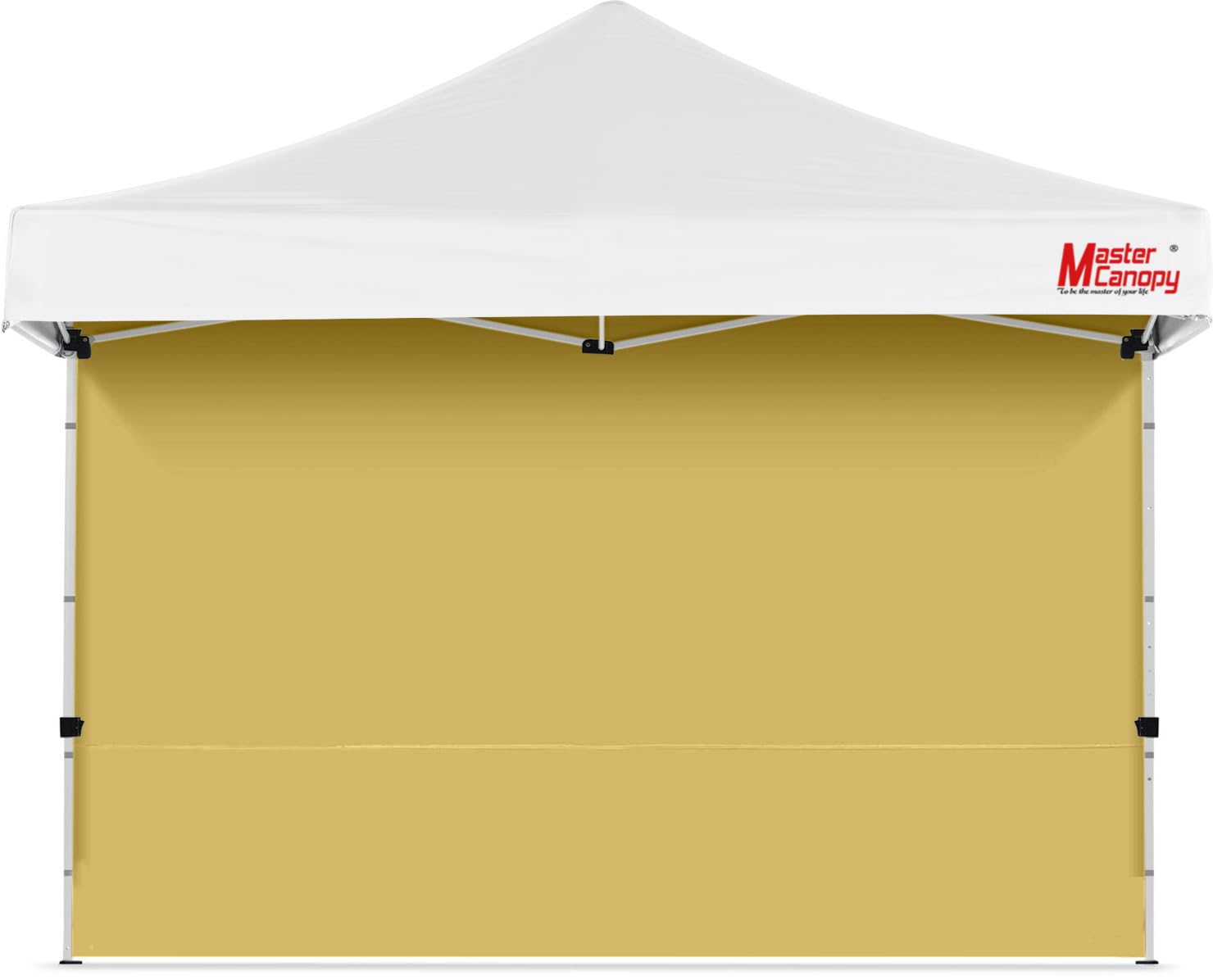 MASTERCANOPY Instant Gazebo Sidewall Panels Sunwall for 3x3M Pop Up Gazebo,1 Piece,Black