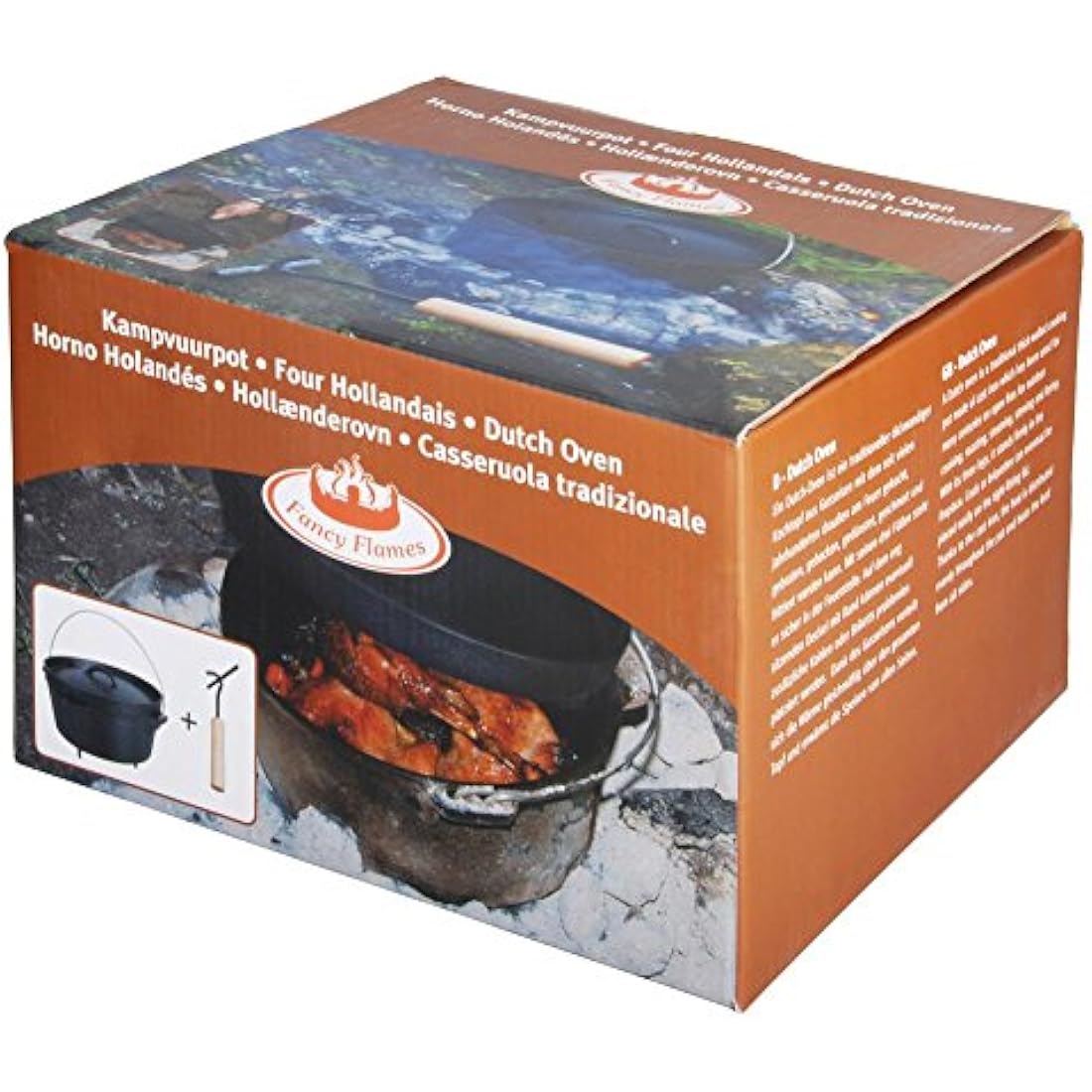 Fallen Fruits FF117 Dutch Oven, black