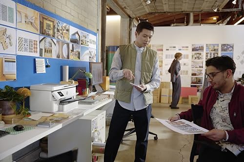 HP OfficeJet Pro 9720e Wide Format All-in-One Printer | Colour | Printer for Small Office | Wireless | Print, Scan, ADF | Up To A3 | 3 Months Instant Ink Included | Easy Setup | Up To 3 Years Warranty