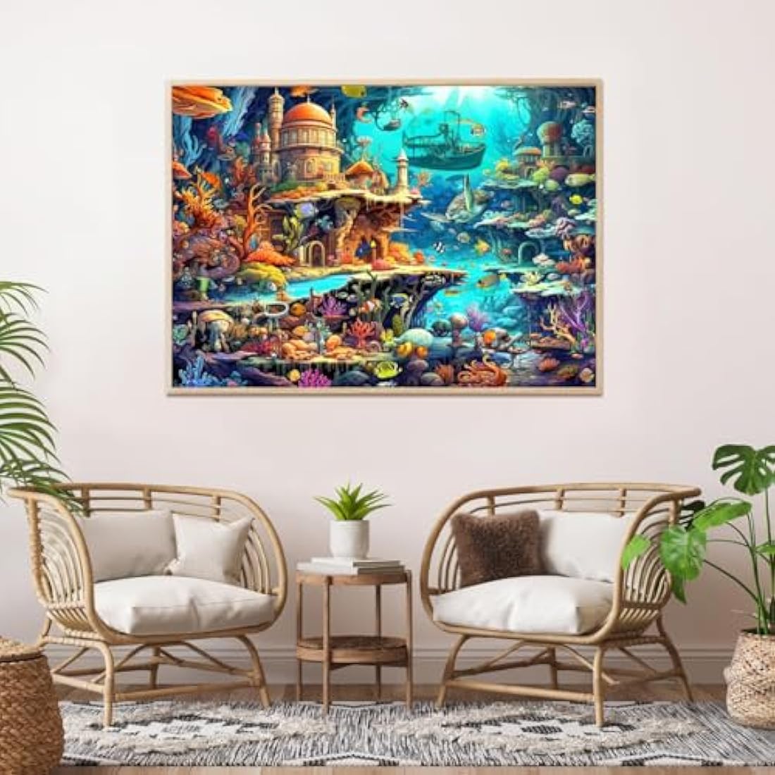 Jigsaw Puzzles 1000 Pieces for Adults jigsaw puzzles for adults 1000 Piece Puzzle Educational Games Home Decoration Puzzle Whimsical Seabed