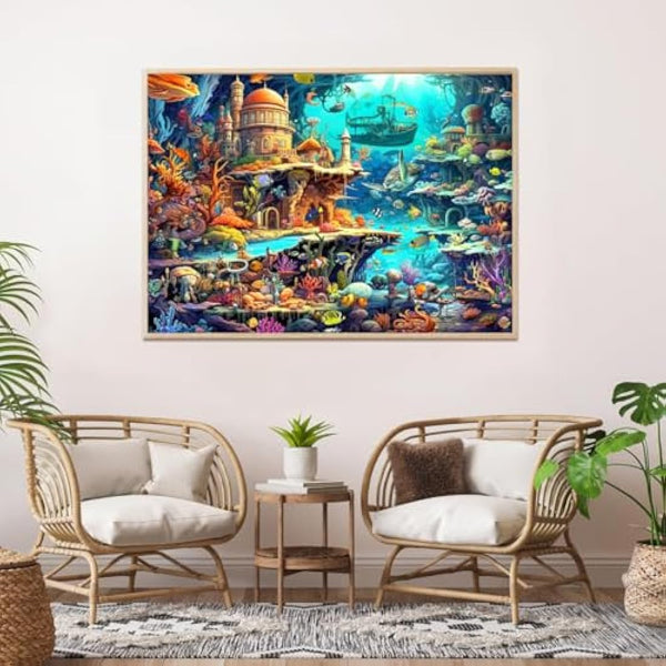 Jigsaw Puzzles 1000 Pieces for Adults jigsaw puzzles for adults 1000 Piece Puzzle Educational Games Home Decoration Puzzle Whimsical Seabed