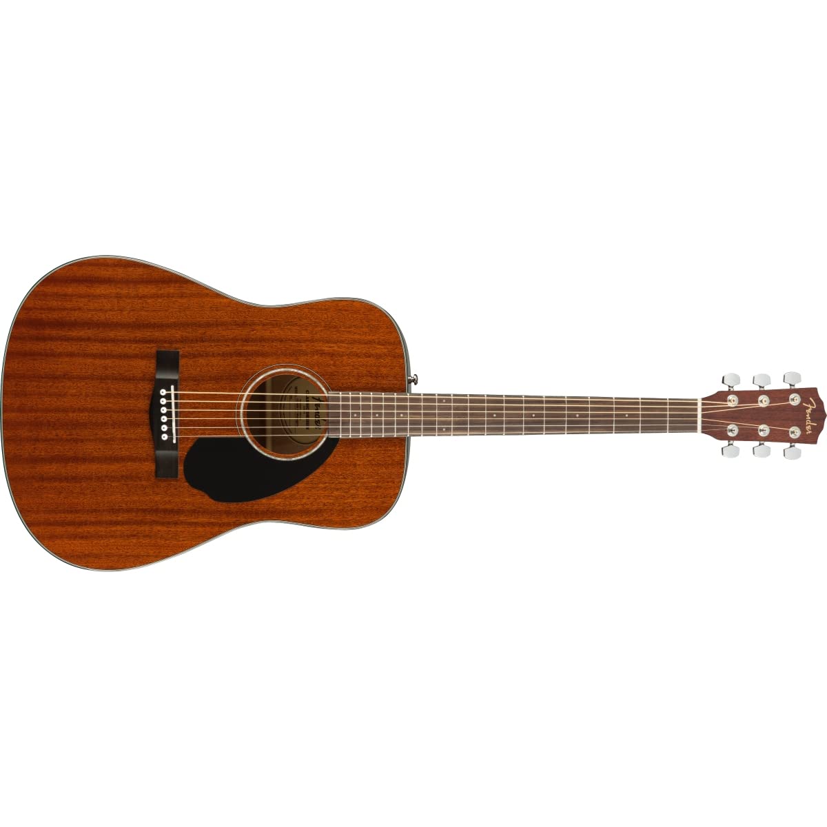 Fender CD-60 Dreadnought V3 DS Acoustic Guitar in Black with Walnut Fretboard, Great for Beginners, Comes with Free Virtual Lessons
