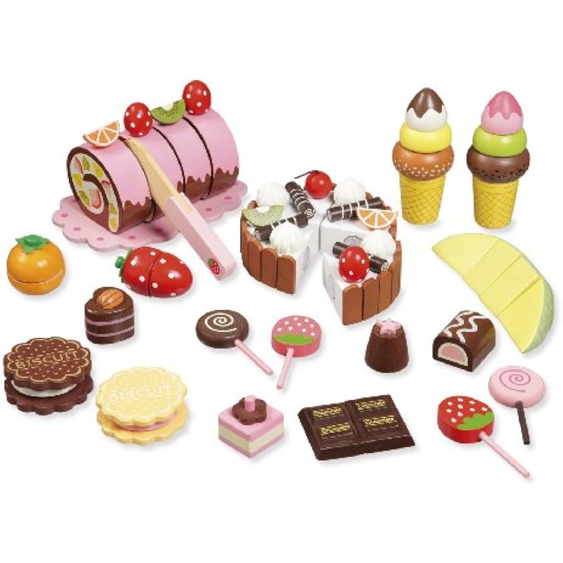 howa wooden toy food Sweets 4854