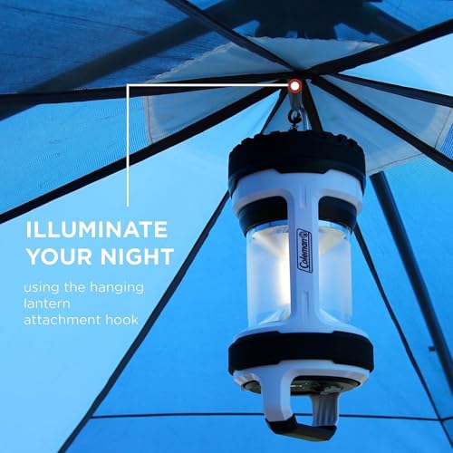 Coleman Tent Octagon, 6 Man Festival Dome Tent, 6 Person Family Camping Tent with 360° Panoramic View, Stable Steel Pole Construction, Sewn-in Groundsheet, 100 Percent Waterproof