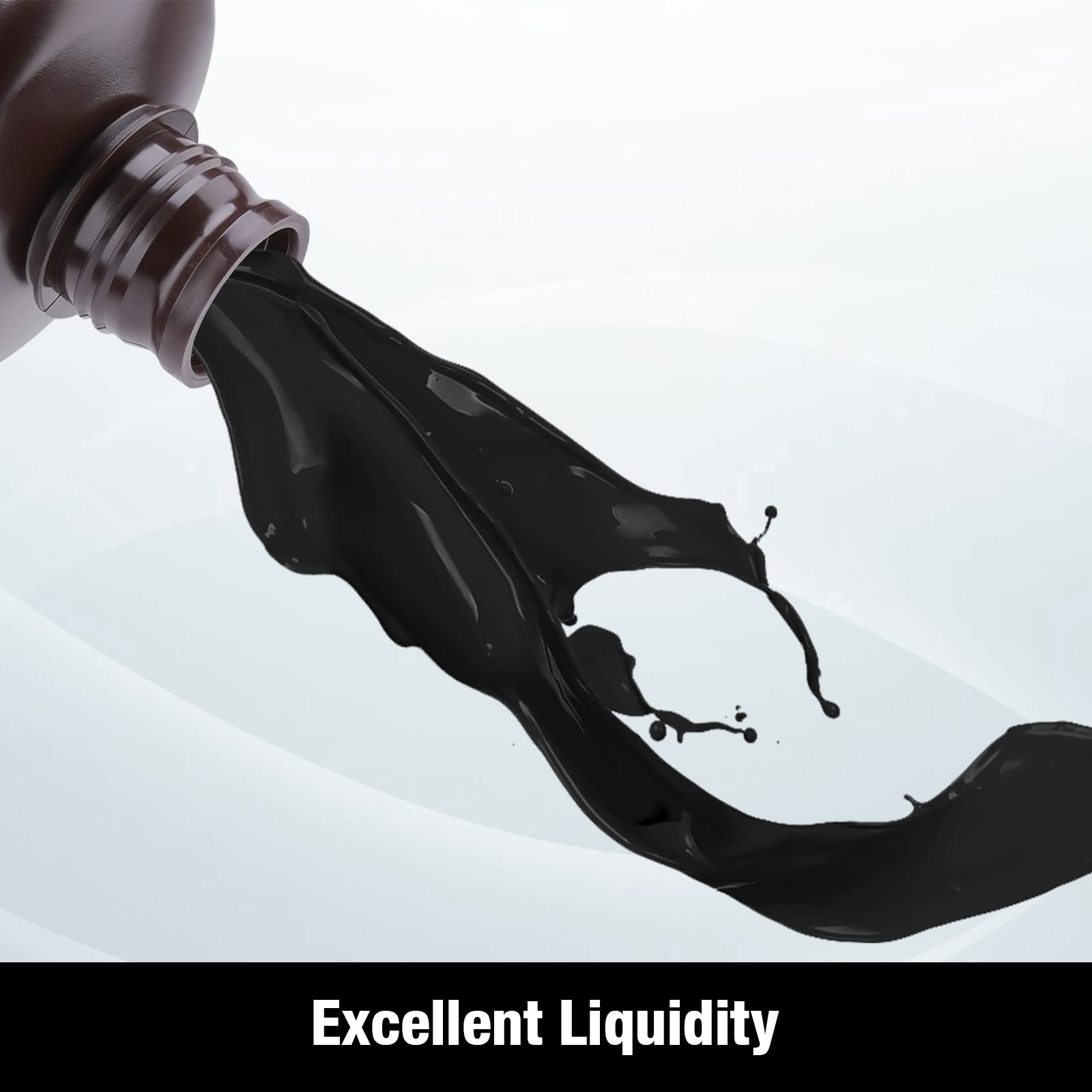 ELEGOO 8K 3D Printer Resin, Standard Photopolymer Resin 405nm UV-Curing Resin, Best for 8K/9K/12K/14K/16K LCD 3D Printer Space Grey 1000G