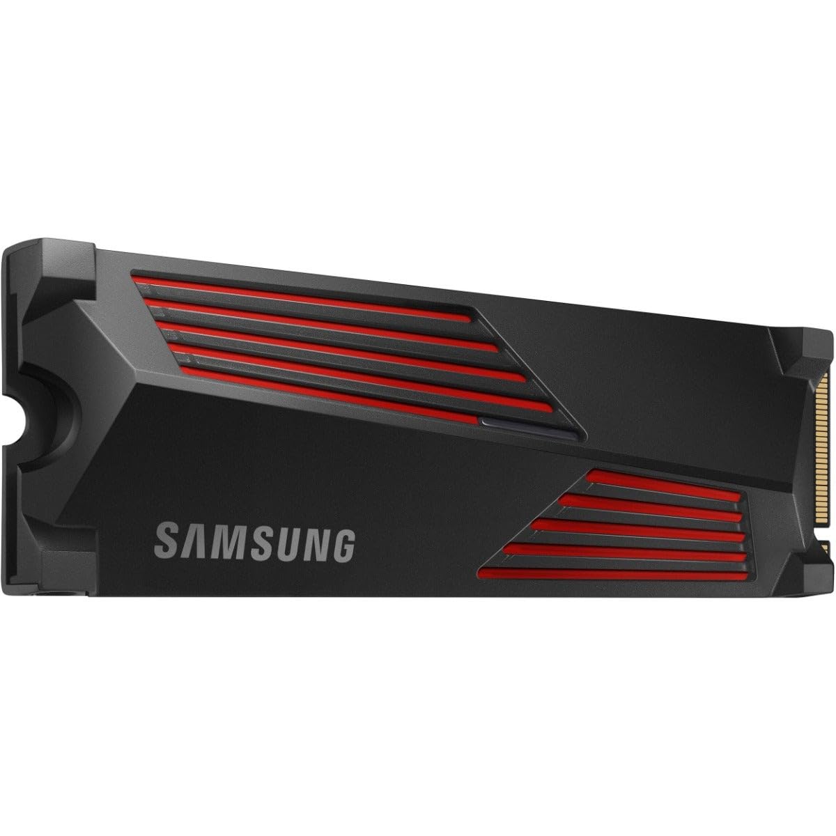 Samsung 990 PRO NVMe M.2 SSD, 2 TB, PCIe 4.0, 7,450 MB/s read, 6,900 MB/s write, Internal SSD, For gaming and video editing, MZ-V9P2T0BW