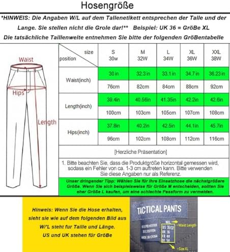 H Welt EU Mens Military Pants with Knee Pads for Strategy Game Airsoft Paintball Shooting Combat