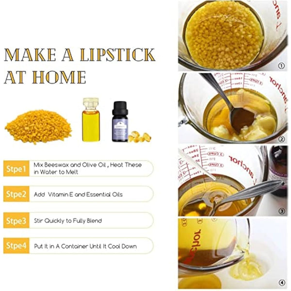 TRINIDa Beeswax Pellets 4.53kg, Yellow Bees Wax for DIY Candles, Beeswax for Candle Making, Skin, Body, Face, and Hair Care, Lotions, DIY Creams, Lip Balm and Soap Making Supplies