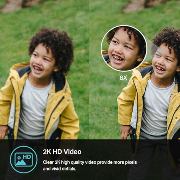 Kasa 4MP 2K Security Camera Outdoor Wired, IP65, Starlight Sensor & 98 Ft Night Vision, Motion/Person Detection, 2-Way Audio w/Siren, Cloud/SD Card Storage, Alexa &Google Assistant Compatible(KC420WS)