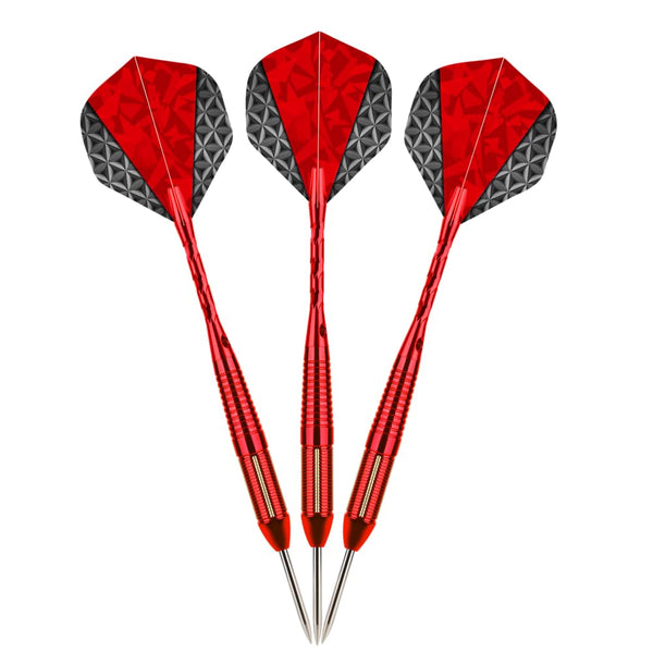 Steel Tip Darts Set,3 Pack Professional Dart with Aluminum Shafts and Darts Case