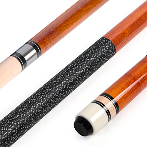 Aklot Pool Cue,Cue Sticks 58 inch Pool Cues Adult Canadian Maple Wood Billiard Stick 18 19 20 21 oz