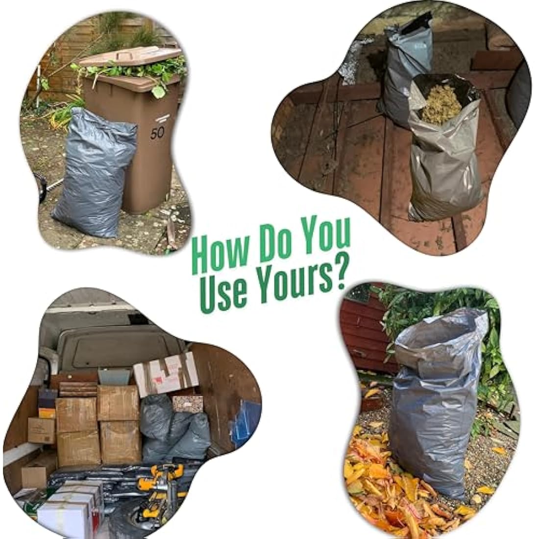 10 Large Mailing Bags 24" x 36" Grey Large Postage Mailing Bags - Postage Bags