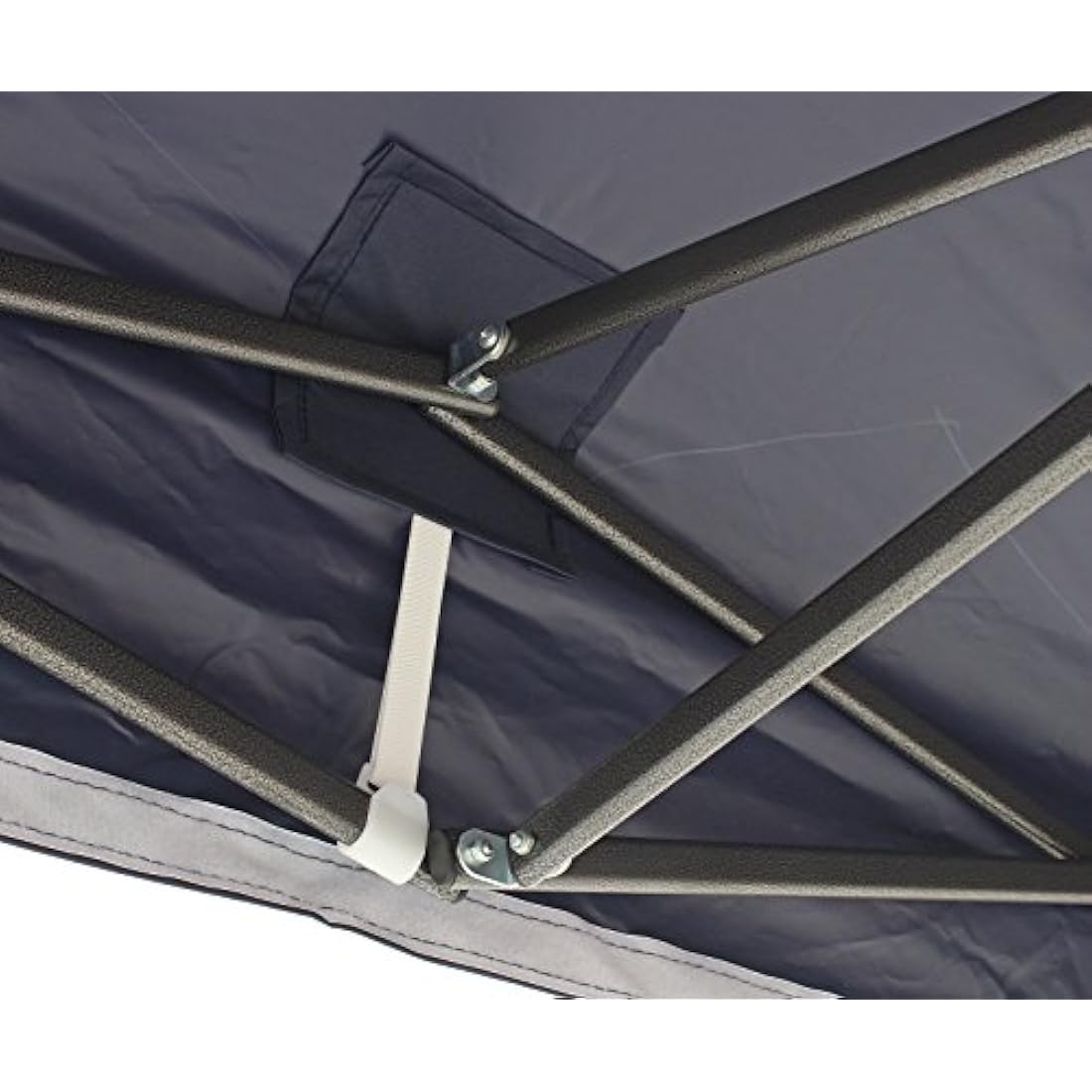 All Seasons Gazebos 2x2 Fully Waterproof Pop up Gazebo With Accessories - Navy Blue