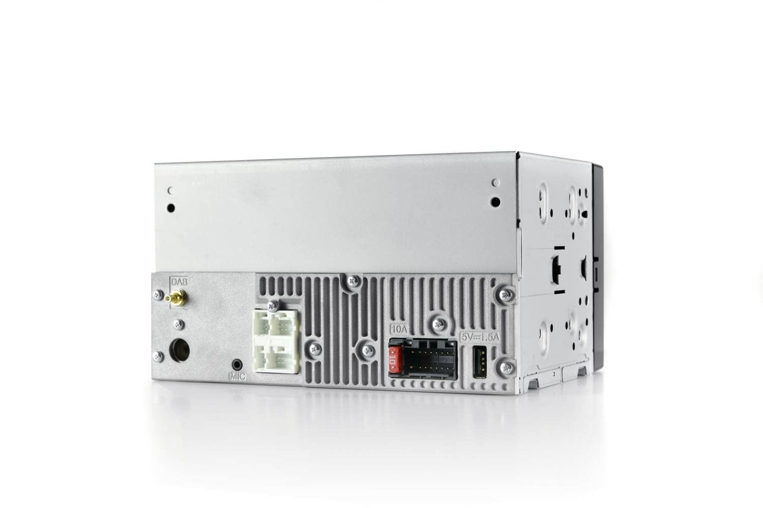 Pioneer SPH-DA160DAB Mechafree 6.8” Capacitive touchscreen multimedia player with Apple CarPlay, Android Auto and USB Mirroring for Android. Bluetooth, DAB/DAB+ Digital Radio, 13-band GEQ.