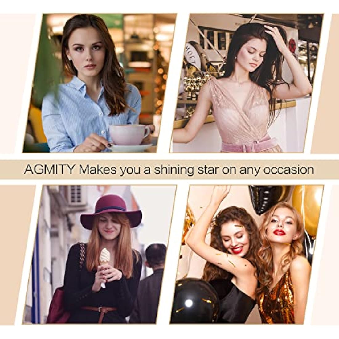 AGMITY Tape in Hair Extensions Human Hair Natural Black 16 inches 20pcs 40Gram Invisible Straight Seamless Skin Weft Remy Tape in Hair Extensions(16 inches #1B Off Black)