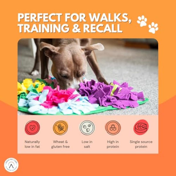 Pet Munchies Chicken Strips Dog Treats Bumper Pack, Dog Chews with Natural Real Meat, Low in Fat and High in Protein (18 x 90g)