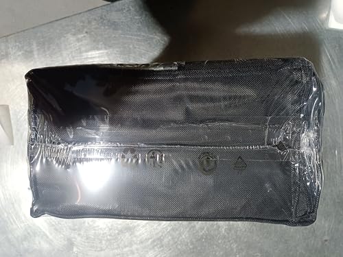 Cekene Large Outdoor Rug Waterproof Black 245x305cm Patio Rugs Reversible RV Camping Mat Lightweight Plastic Portable Outdoor Carpet for Picnic Porch Deck Backyard BBQ Beach