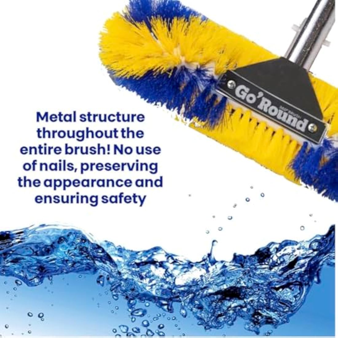 GoRound 360 Pro Pool Brush 12 inches