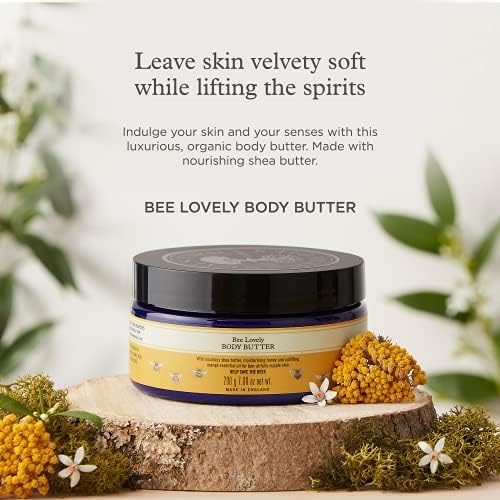 Neal's Yard Remedies Bee Lovely Body Butter | Velvety Soft Skin | Lifts Spirits | 200g