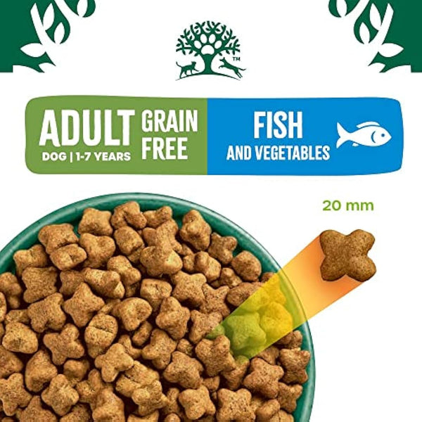 James Wellbeloved Grain Free Adult Fish and Vegetables 10 kg Bag, Hypoallergenic Dry Dog Food