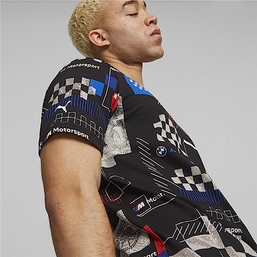 PUMA Men's BMW M Motorsport All Over Print Tee T-Shirt