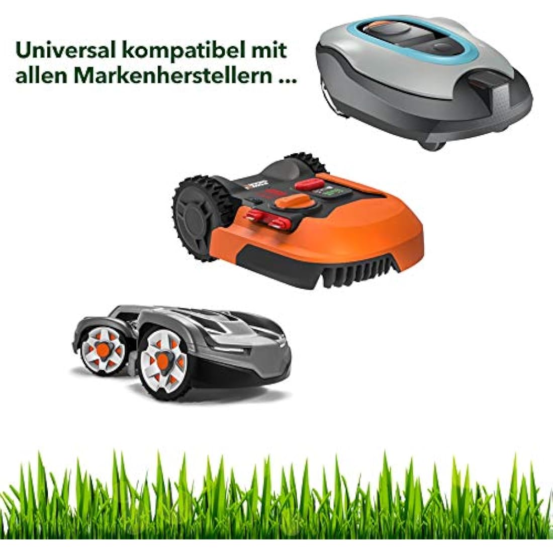 500 m Boundary Cable for Robotic Lawnmowers, Lawn Mowers, Accessories Set, Boundary Wire for Search Cables, Compatible with Gardena/Bosch/Husqvarna/Worx/Honda/Robomow/Diameter 2.7 mm