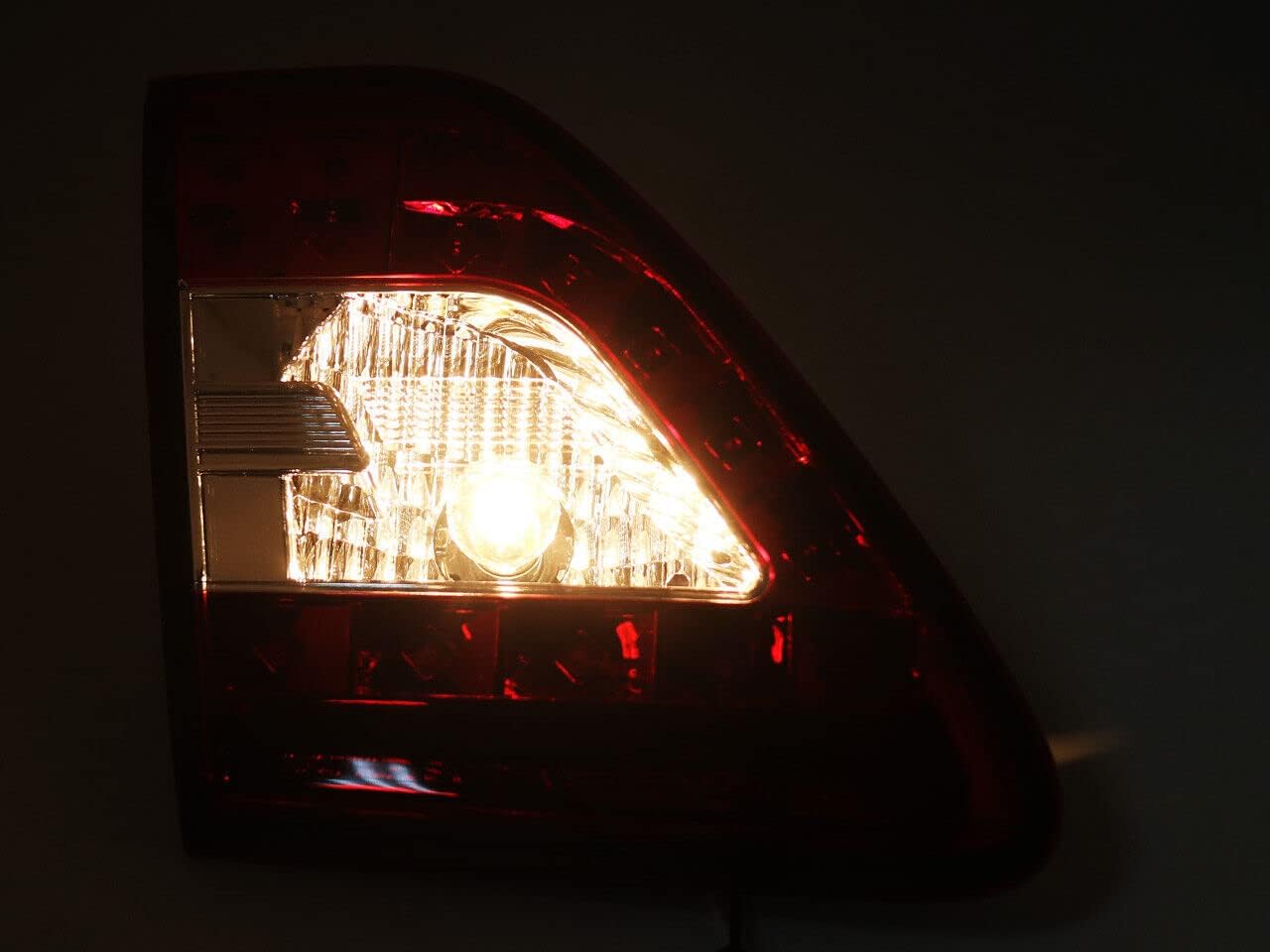 GAZOZ PERFORMANCE Exterior Accessories - LED Tail Light Compatible with Corolla 2009-2010 E140/E150 Altis LED Tail Light Brake Turn Signal - Red/Clear