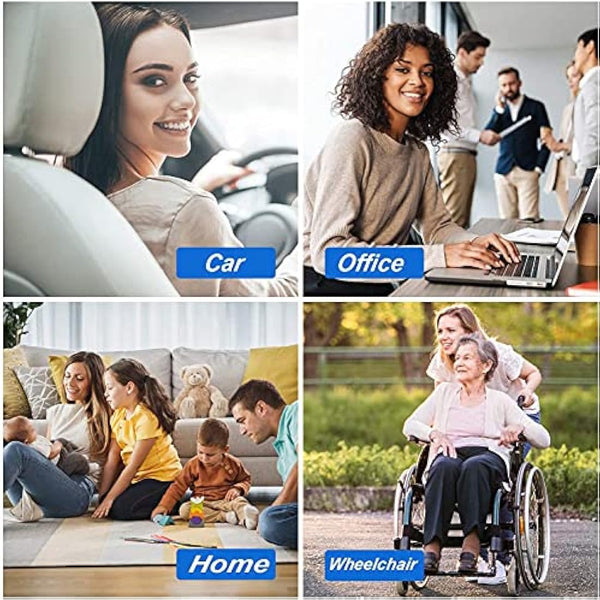 2022 NewLarge Gel Seat Cushion, Honeycomb Design Double Thick Gel Cushion with Relieving Back coccyx Pain Pressure, for Car Office Home Wheelchair&Chair
