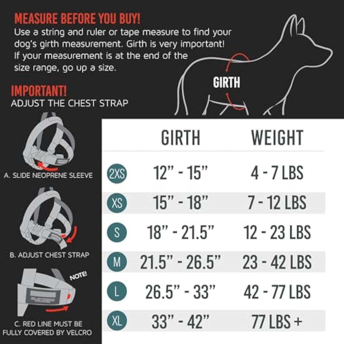 EZYDOG Quick Fit Dog Harness | Dog Harness, Reflective Stitching, Water Resistant Materials, No Pull (Corduroy, Black, Large)
