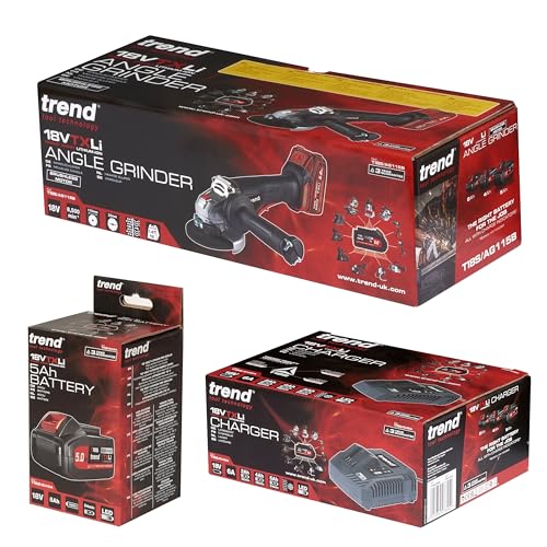 Trend 18V Cordless Brushless Impact Driver with High Performance Motor & Two Speed Settings, Bare Tool (Battery & Charger Sold Separately), T18S/IDB