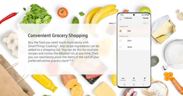 Samsung Slim Fit Induction Hob NZ64B4015FKU1 with Oval Ring and Remote Monitoring, Black