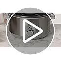 Morphy Richards 461014 Sear & Stew 6.5 Litre Aluminium Slow Cooker, One-Pot Solution, Brushed Stainless Steel