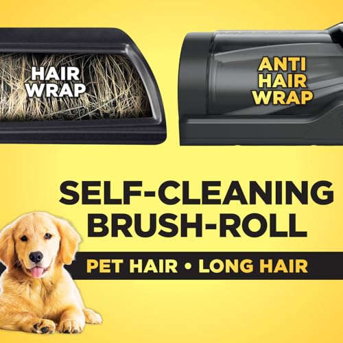 Shark PowerDetect Cordless Vacuum Cleaner, DuoClean Detect, Reverse Clean, Anti Hair Wrap Plus, Lightweight, 70 Min Runtime, Pet, Crevice & Multi-Surface Tools, Flexible, Handheld Mode, Grey IP1251UKT