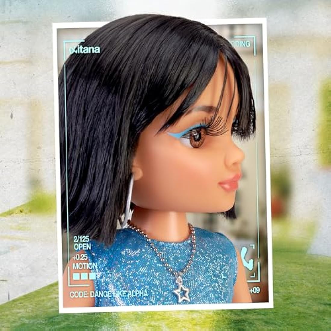 Famosa Nancy – Aitana, Doll Like The Singer, Short Brown Hair and Bangs, The Babies Alpha Era Set, with Authentic Accessories and Details, Children From 3 years, (NAC60000)