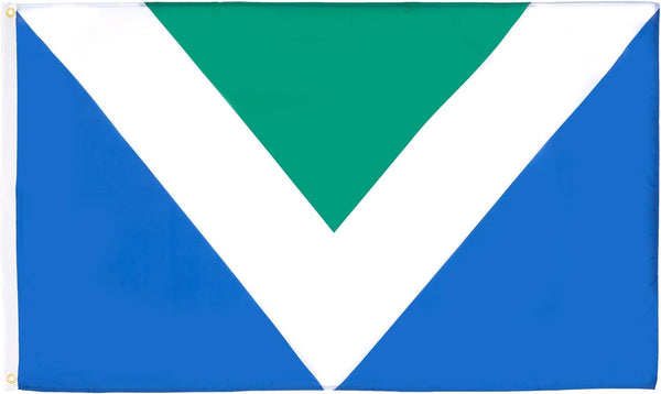 AZ FLAG - Veganism Flag - 3x5 Ft - 100D Polyester Vegan Veganist Banner with Two Metal Grommets - Fade Resistant - Vivid Colors - 3' x 5' Feet - 150x90 Cm