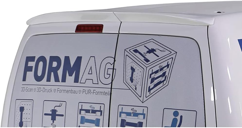 RDX Racedesign Roof Spoiler Compatible with Volkswagen Caddy 2004-2015 & 2015-2020 (with 2 Rear Door) (PUR-IHS)