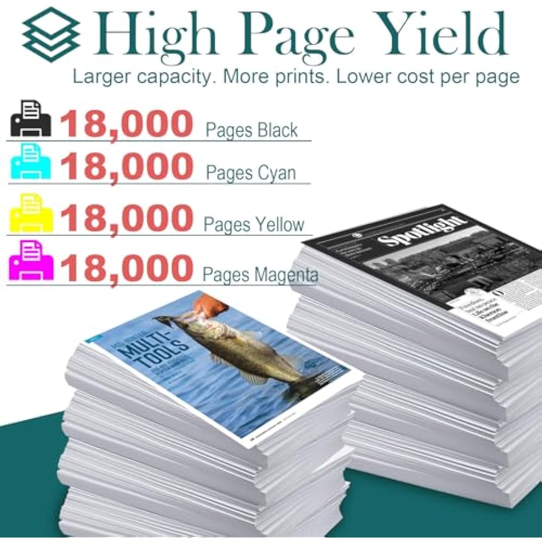 HenceBuy DR-243CL Drum Unit For Brother DR243CL Replacement for DCP-L3550CDW DCP-L3510CDW HL-L3230CDW HL-L3210CW HL-L3270CDW MFC-L3710CW MFC-L3750CDW MFC-L3730CDW L3770CDW (Black Cyan Magenta Yellow)