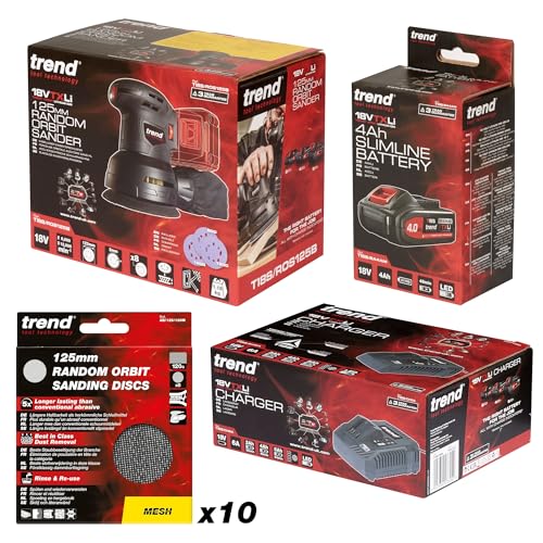 Trend 18V Cordless Brushless Impact Driver with High Performance Motor & Two Speed Settings, Bare Tool (Battery & Charger Sold Separately), T18S/IDB