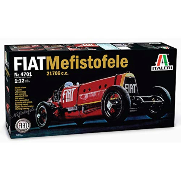 Italeri 510004701 1: 12 Scale Fiat Mefist Ofele 21706 °C.c. 1923 25, Vehicle