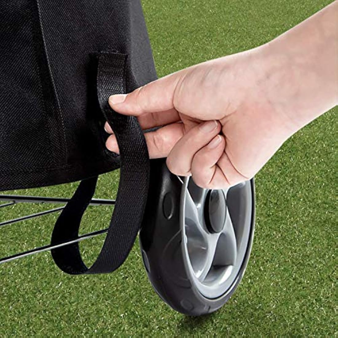 JIESUO 57CM BBQ Cover for Weber Charcoal Kettle: Heavy Duty Waterproof Weather Resistant Barbeque Grill Covers