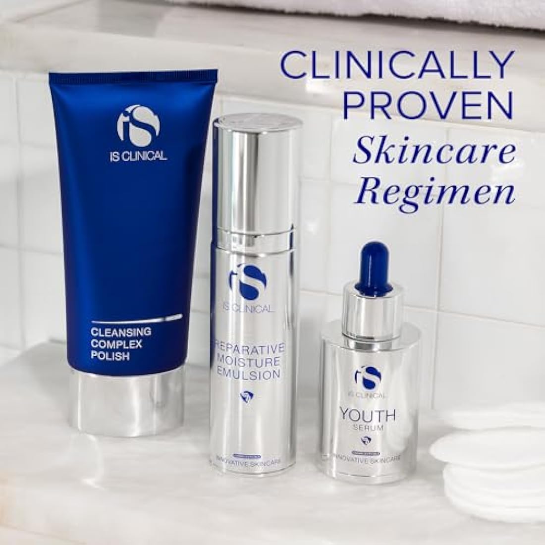 iS CLINICAL Youth Serum, Anti-Aging Serum, Collagen serum for face; Hydrating & Brightening Serum for fine lines and wrinkles