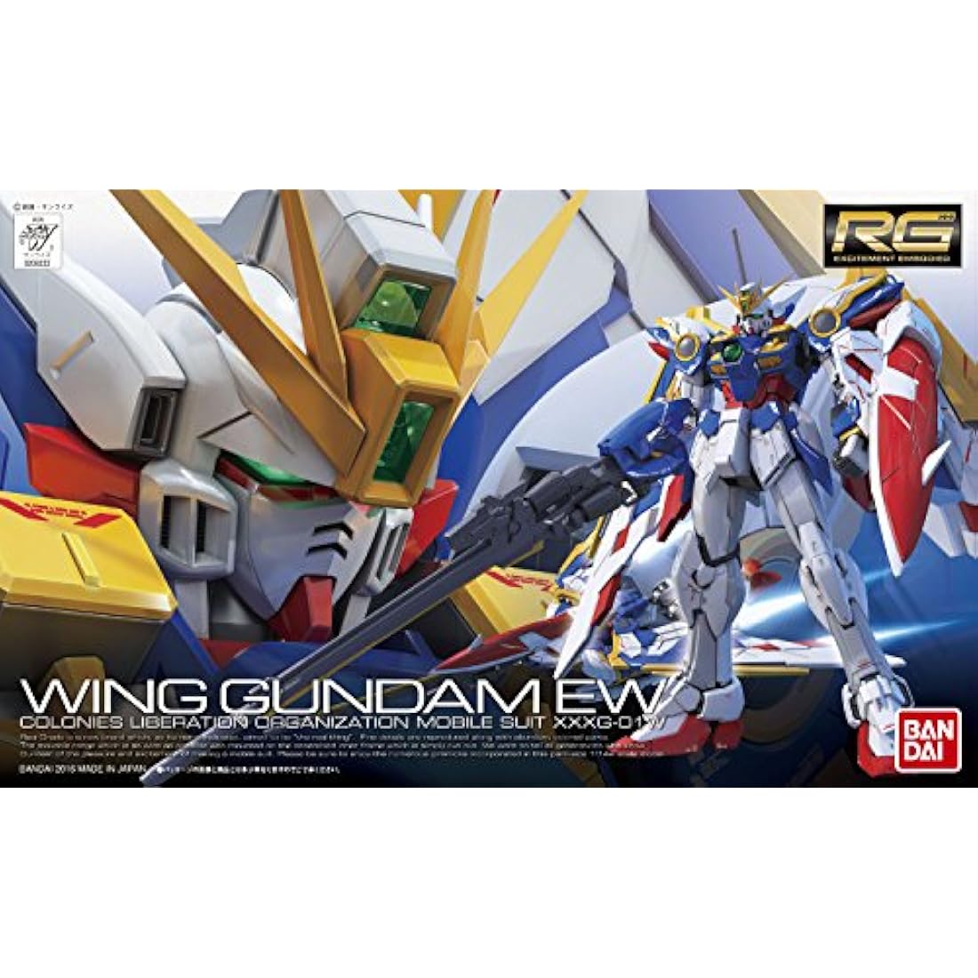 Bandai Hobby - Gundam Wing EW - RG 1/144 - XXXG-01W Wing Gundam EW Model Kit