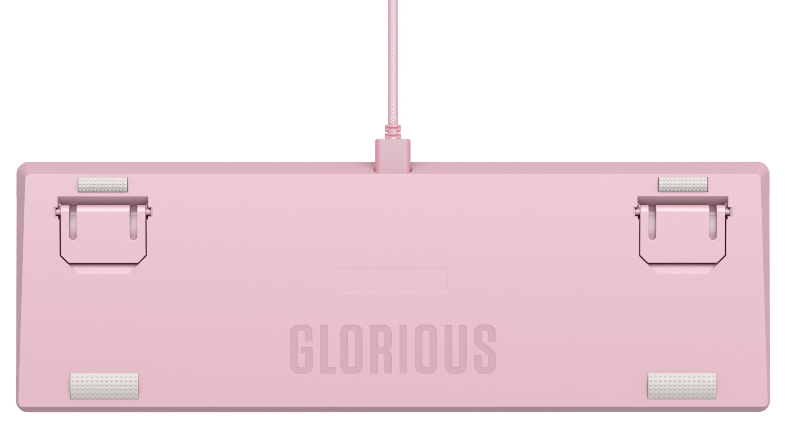 Glorious Gaming GMMK 2 Full Size (96%) - Mechanical Gaming Keyboard, Aluminium Frame, Customisable, Doubleshot Caps, Fox Switches, Per Key RGB, Full NKRO, English UK QWERTY Layout - Pink