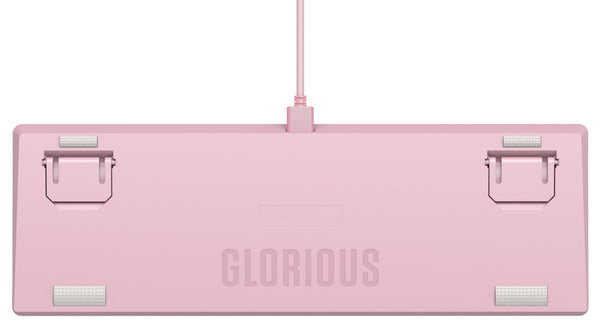 Glorious Gaming GMMK 2 Full Size (96%) - Mechanical Gaming Keyboard, Aluminium Frame, Customisable, Doubleshot Caps, Fox Switches, Per Key RGB, Full NKRO, English UK QWERTY Layout - Pink