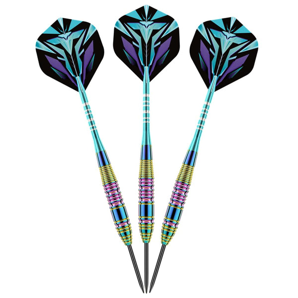 Steel Tip Darts Set,3 Pack Professional Dart with Aluminum Shafts and Darts Case