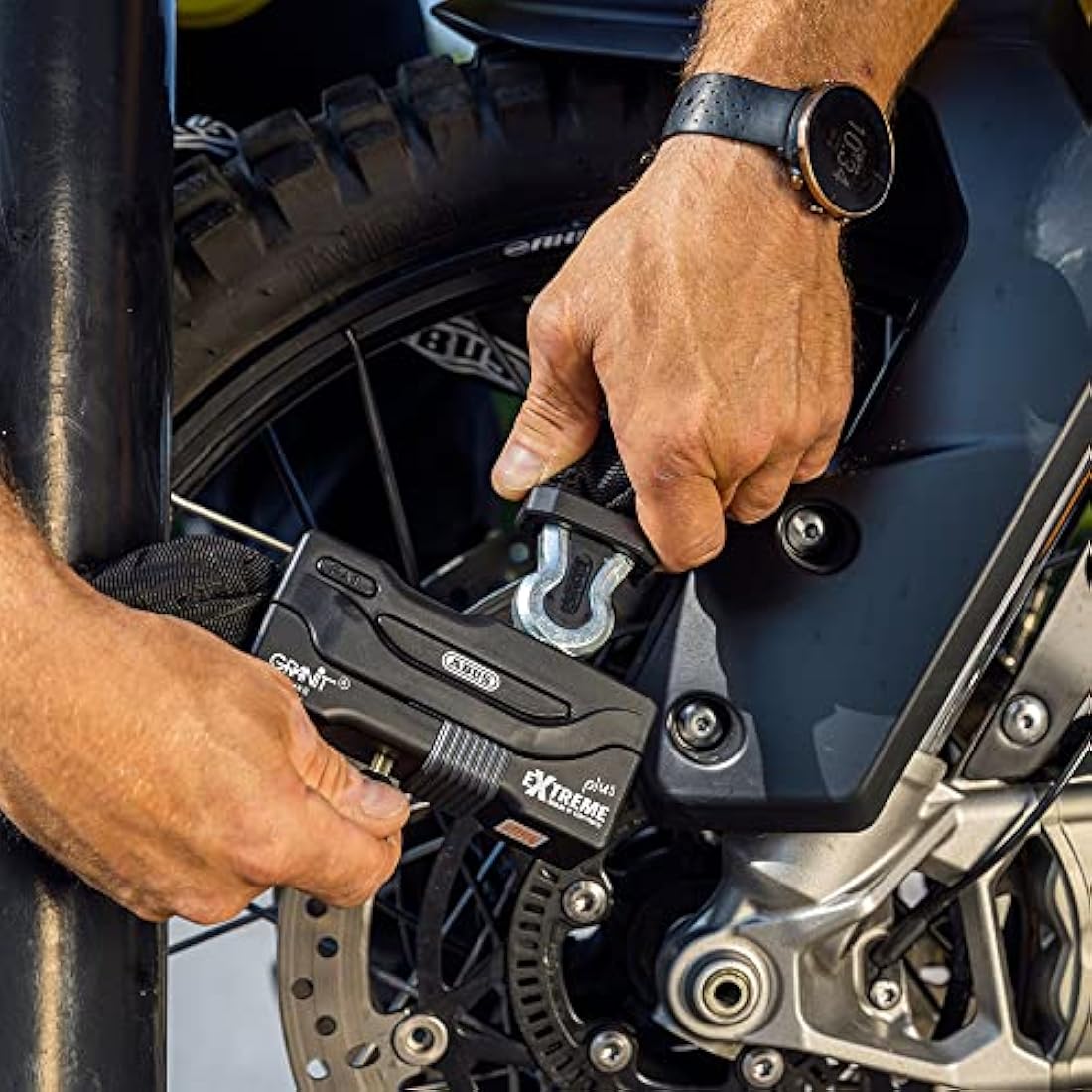 Motorcycle U-Lock Granite Extreme